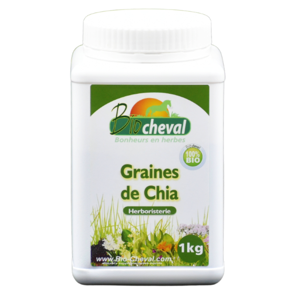 Graines de Chia Bio 1kg Qualité Supérieure